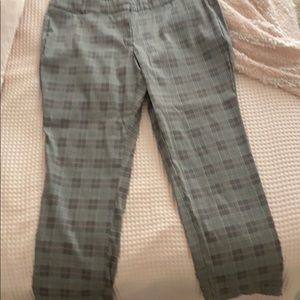 Lane Bryant Plaid 22R The Allie Dress Pant